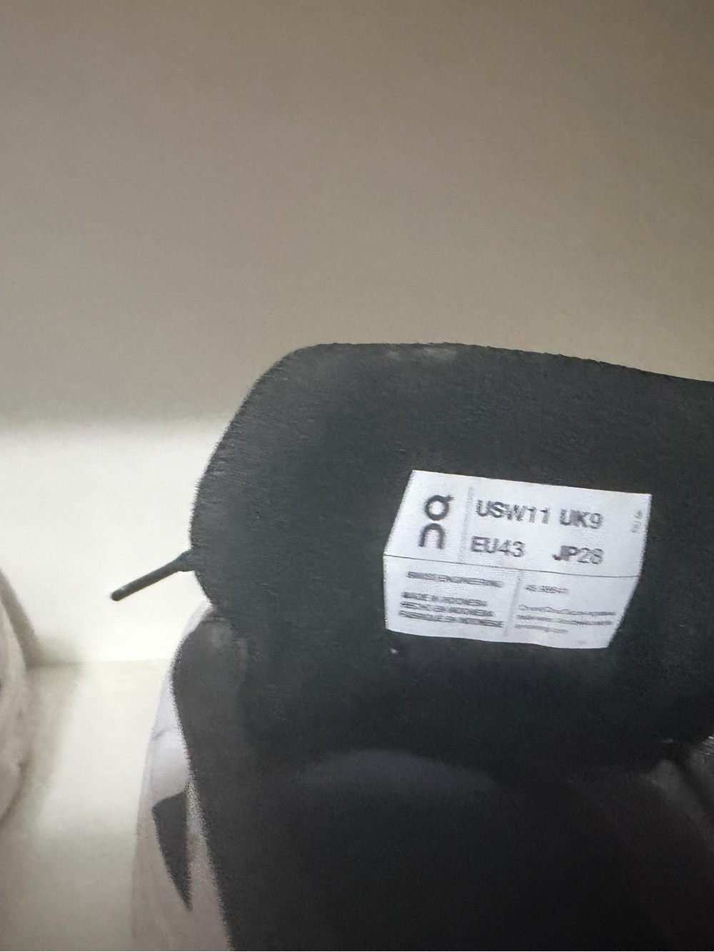 On Running Women's Black & Lavender Neutral Running Sneakers - Picture 5 of 6